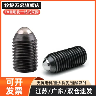 球头柱塞 定位珠 ZAC13/14-M3/M4/M5/M6/M8/M10/M12/M16 球头柱塞