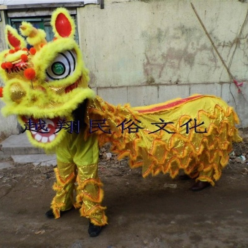 舞狮普通南狮醒狮舞狮道具 普通南狮 普通醒狮 舞龙舞狮