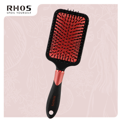 RHOS红色结婚梳子一对套装梳子礼物防脱发气囊按摩梳头皮
