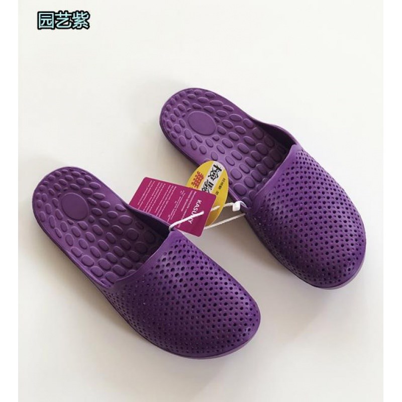 不出家!  台湾省订单,无味软质轻便简约静音防滑包头居家拖鞋。