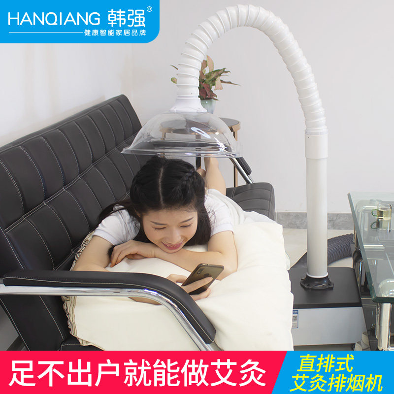 韩强 排馆机家用 吸烟机小型除抽烟器室内烟移动式排烟器