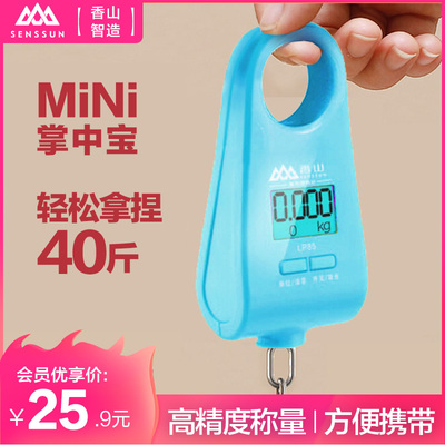 手家勾子g便捷式高精度提用小型快递称香山小电弹簧