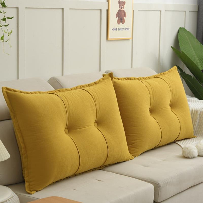 床头靠背软包沙发后靠背垫床上大靠枕榻榻米无床头垫床靠抱枕