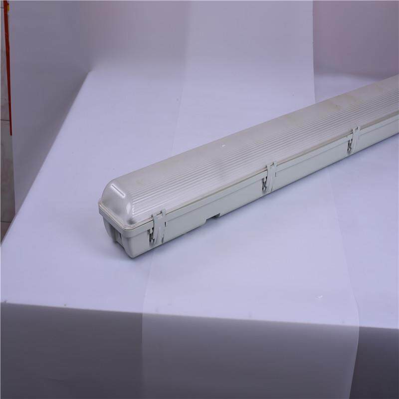新款LED三防支架灯LED日光灯管防眩灯罩ABS防水灯壳