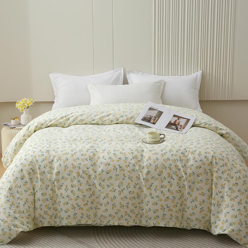 加厚纯棉磨毛被套单件全棉被罩双人200x230冬季宿舍被单人床1.5米