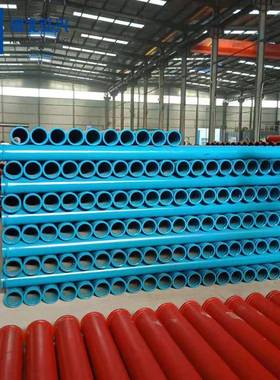 混凝土输送地泵直管DN125A/B高低压泵管3米直管