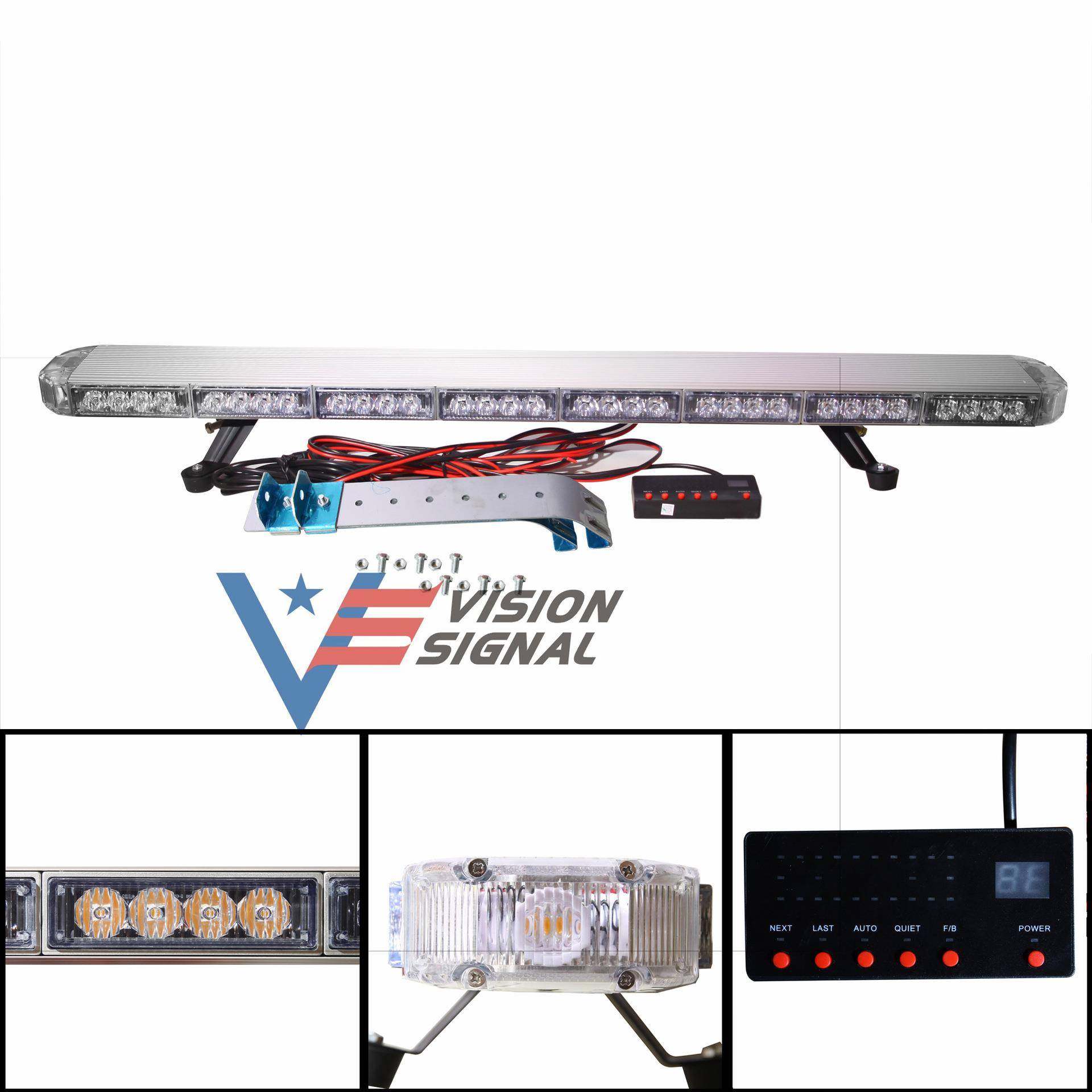 新款70LED爆闪灯长排警示灯车顶爆闪灯开道频闪灯12-24v清障车灯,居家布艺,入户地垫,淘宝优惠券,粉丝福利购,淘宝优惠卷