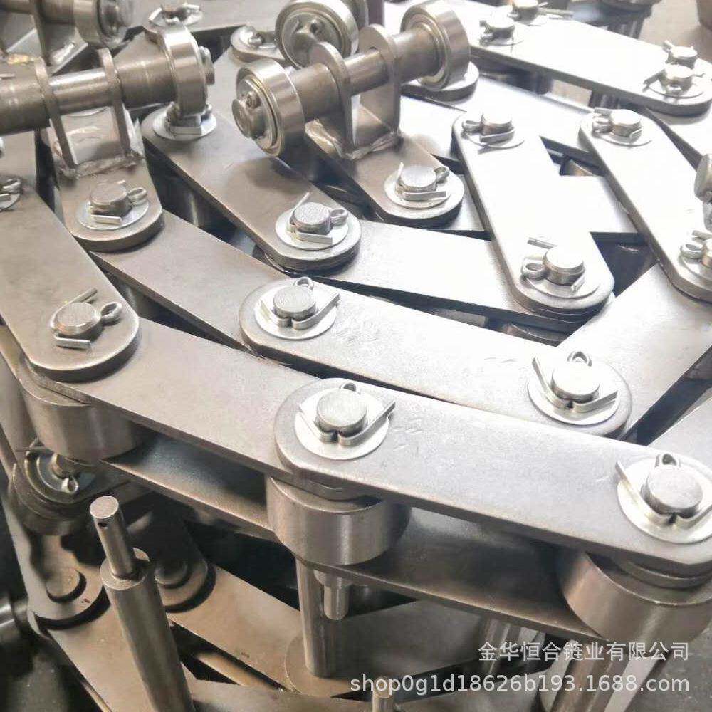 工厂/P100加长销导轮/非标喷涂链（非标链条）可定制