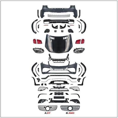 GLS63款包围保险杠适用于奔驰GL级X166改装2012-2015年GL350套件