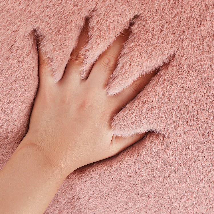 汽车坐垫冬季毛绒羊毛车垫短仿兔毛绒保暖车内小蛮腰车座套女款