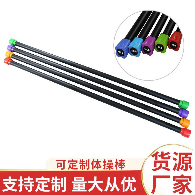 重量棒韵律形体负重跳操瑜伽平衡训练体操棒家用健身房健身器材