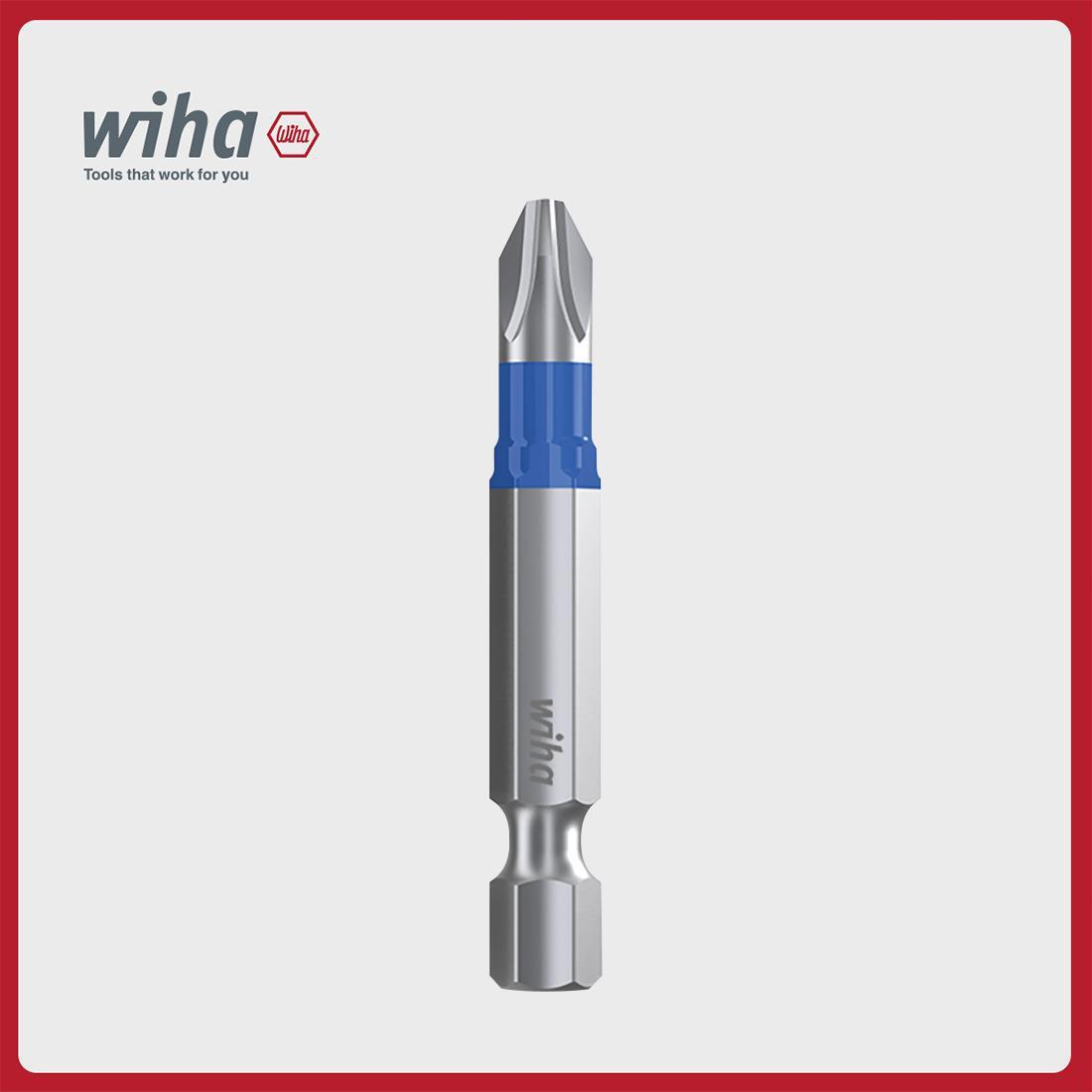 wiha威汉德国50mmT型冲击型批头盒5支装