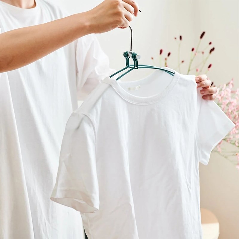 DULTON金属折叠衣架晾衣架衣撑子便携户外旅行出差家用挂衣架