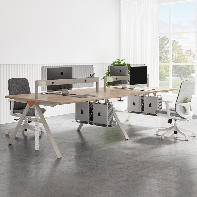 首本办公桌工作桌椅组合员工位现简约自带线盒6人位可选文件柜,商业/办公家具,组合/屏风工作位,淘宝优惠券,粉丝福利购,淘宝优惠卷