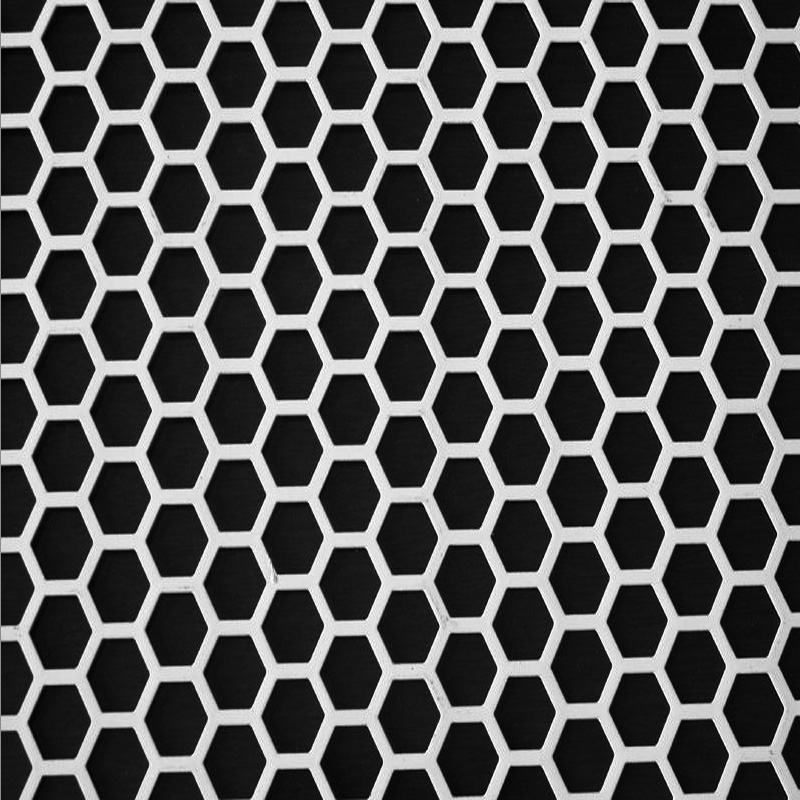 201 304 不锈钢圆孔网筛板重型蜂巢六角孔