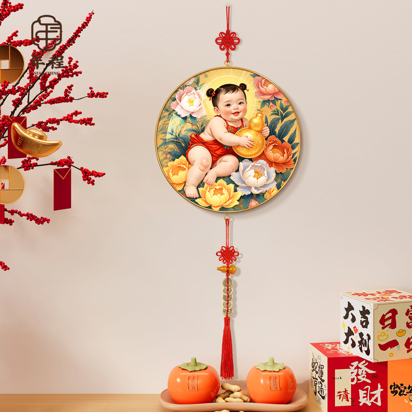 【热销爆款】年画娃娃装饰挂件