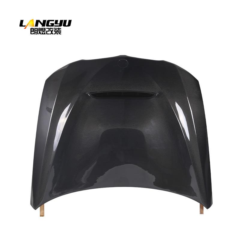 朗煜适用于09-12年宝马3系E90改装碳纤维/铁引擎盖改装GTS款机盖
