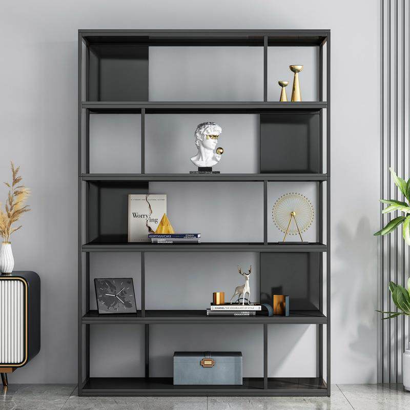 美式置物架办公室隔断展示架落地多层书架客厅简约屏风铁艺收纳架,金属材料及制品,金属加工件/五金加工件,淘宝优惠券,粉丝福利购,淘宝优惠卷