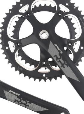 浩盟proweel方孔牙盘曲柄130BCD53T2×10速9速RPF公路自行车牙盘