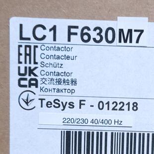LC1F630M7接触器LC1F630M7630A220V接触器LC1F630M7交流接触器