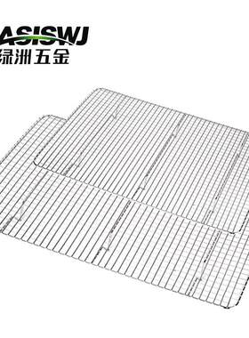 OASISWJ不锈钢长方型烤炉配件烤箱烤网+opp袋包装洞洞款烧烤炉