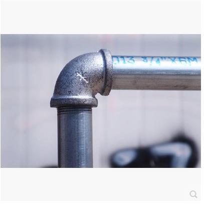 镀锌管晾衣架子落地家用单杠单杆式卧室内晒挂衣服的凉铁多功能