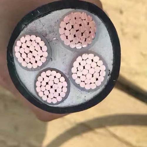 亚强电线电缆YJV22-4*50平方三相4芯铠装电缆地埋铜芯电缆线