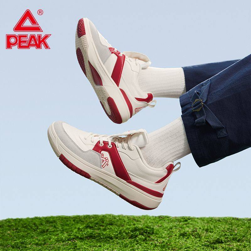 匹克态极国创板鞋-趣野新年红色男鞋冬季新款休闲鞋子篮球运动鞋,运动鞋new,篮球鞋,淘宝优惠券,粉丝福利购,淘宝优惠卷