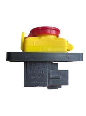 CK5电磁开关16A250V4脚电动工具磁力转按钮KJD12