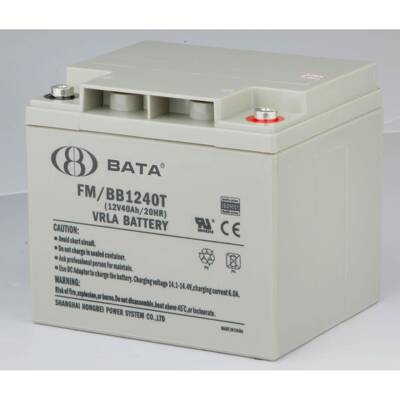 鸿贝蓄电池FM/BB1240T铅酸免维护蓄电池12V40AH备用BATA电池