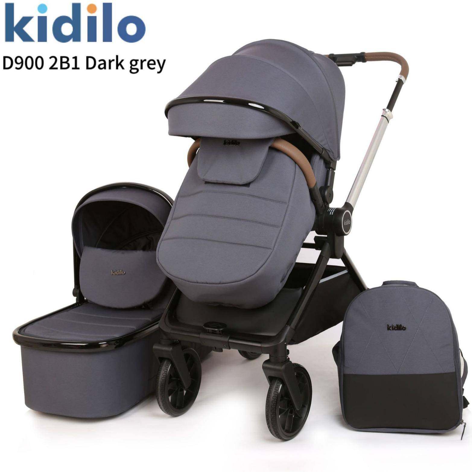 Kidilo婴儿车可坐可躺多功能新生儿童推车轻便高景观宝宝手推车