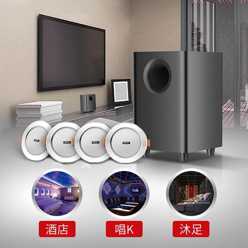 爱浪CK-205吸顶式4.1家庭影院KTV音响套装电视音响HIFI级音效