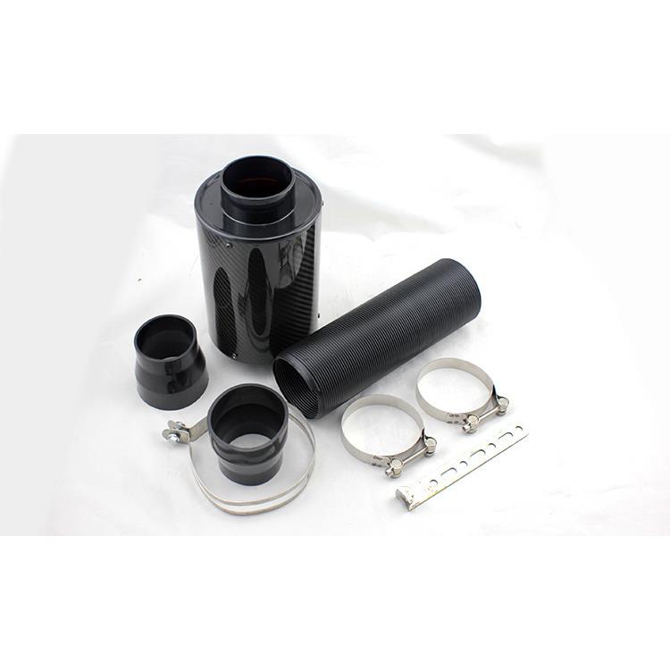 汽车碳纤维进气风箱套装改装进气高流量空气滤芯冬菇头蘑菇头