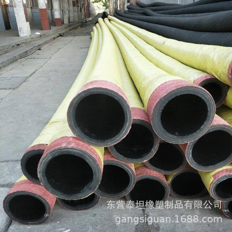 钢丝吸引胶管大口径吸排水农业灌溉吸水排水用6寸DN150DN159