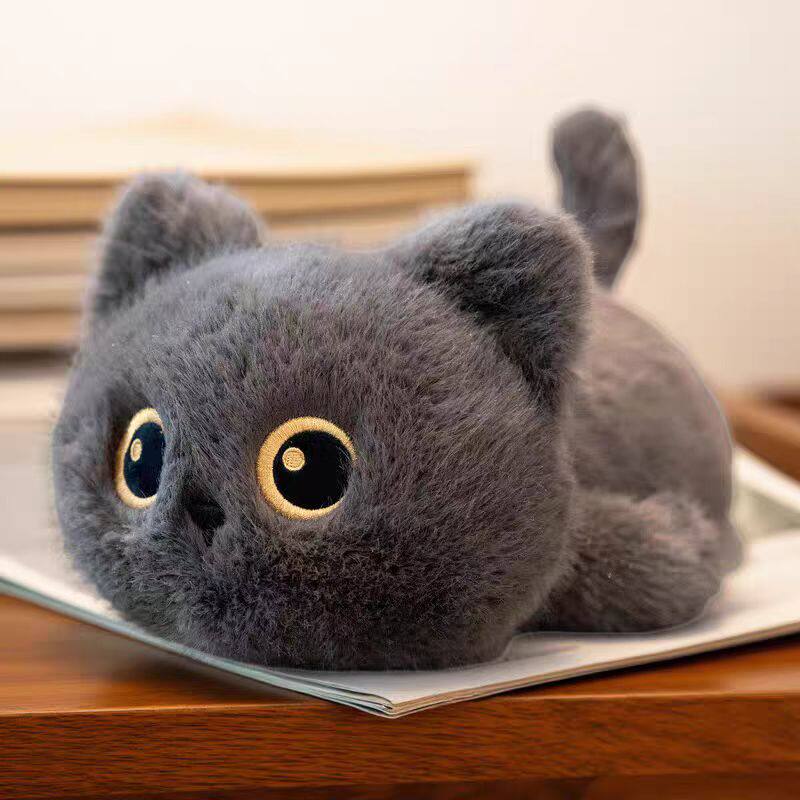 【官方正版】猫咪玩偶小黑猫公仔