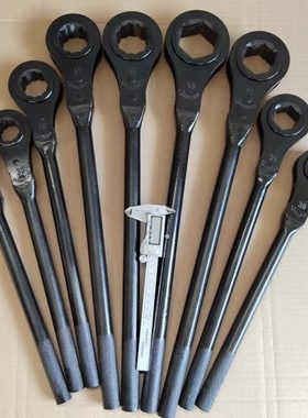 梅花棘轮扳手 4124 快速四方 36六角4    27 mm46365 重型305532