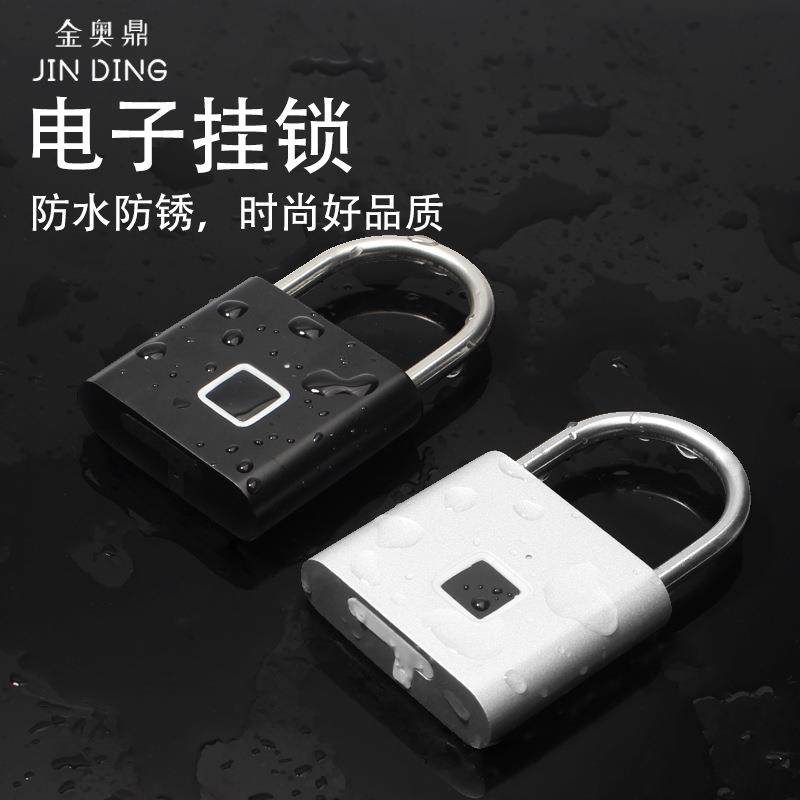 智能指纹挂锁家用宿舍仓库柜门防盗抽屉铝合金锁梁老式门电子小锁,家装灯饰光源,其它灯具灯饰,淘宝优惠券,粉丝福利购,淘宝优惠卷