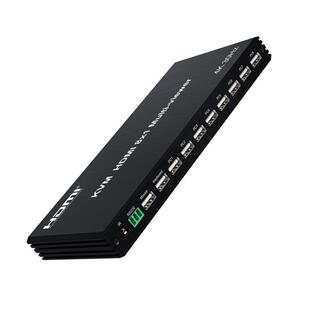 现货KVM8面分割器8X18进一出切割器8路高清无缝切换器DNF搬砖