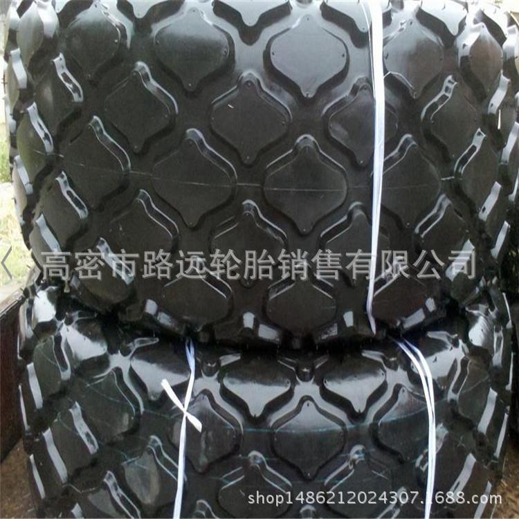 压路机轮胎 24-21 菱形花纹轮胎 23.1-26