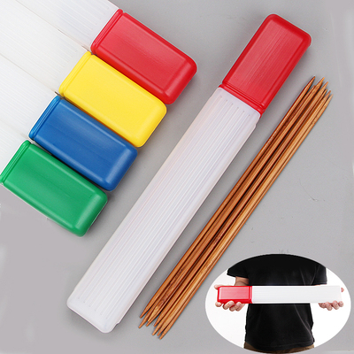 针双尖针棒针竹针收纳盒编织工具套装直针钢针加长针筒