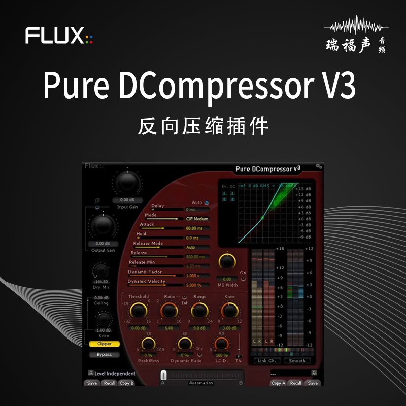 u Pu sor V 反向压缩器插件后期制作