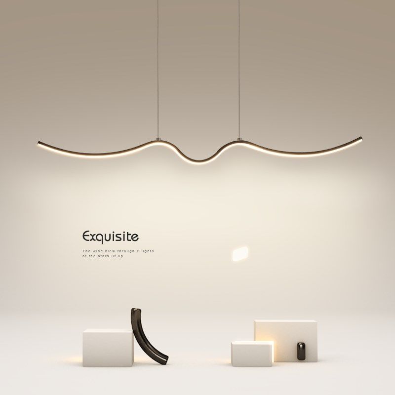 创意吊灯餐厅灯客厅灯简约现卧室灯餐桌长条岛吧具,家装灯饰光源,餐厅吊灯,淘宝优惠券,粉丝福利购,淘宝优惠卷