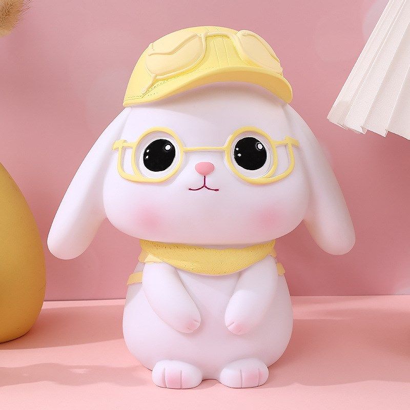 创意防摔存钱罐小兔子儿童储钱罐大号女生储蓄罐礼物摆件,节庆用品/礼品,储蓄罐,淘宝优惠券,粉丝福利购,淘宝优惠卷