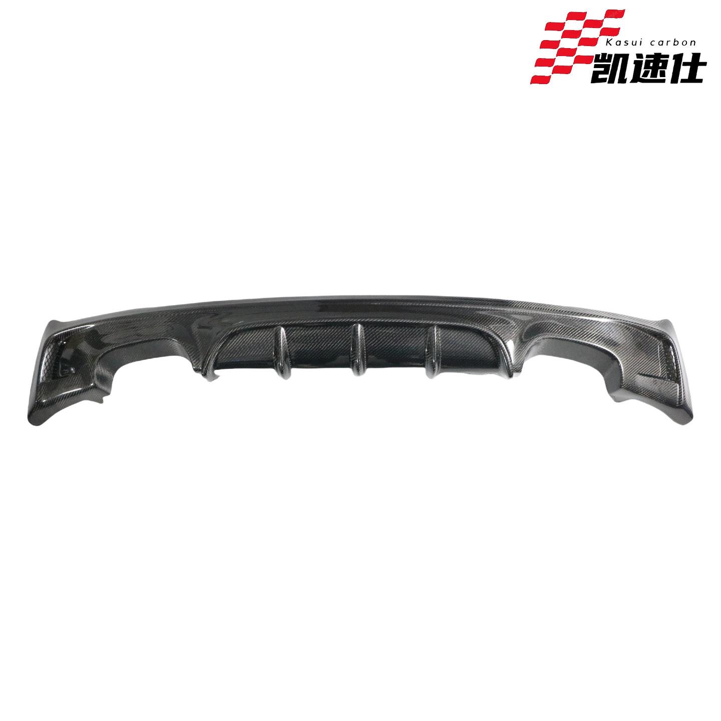 适用于宝马2系F22改装升级真碳纤维后扩散器MP后扰流双边双出后唇