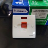 俊朗三相电A三线三极大功率曲架开关三相四线6型面板