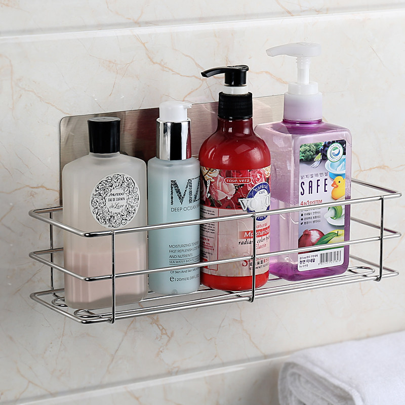浴室多功能卫生间厕所吸壁式用品收纳架壁挂吸盘,家庭/个人清洁工具,浴室角架/置物架,淘宝优惠券,粉丝福利购,淘宝优惠卷