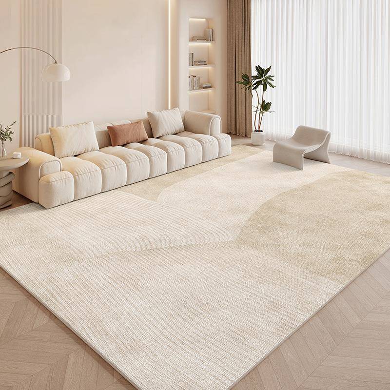 【折扣价】奶油风客厅地毯耐脏易打理沙发茶几地毯家用耐脏圈绒棉