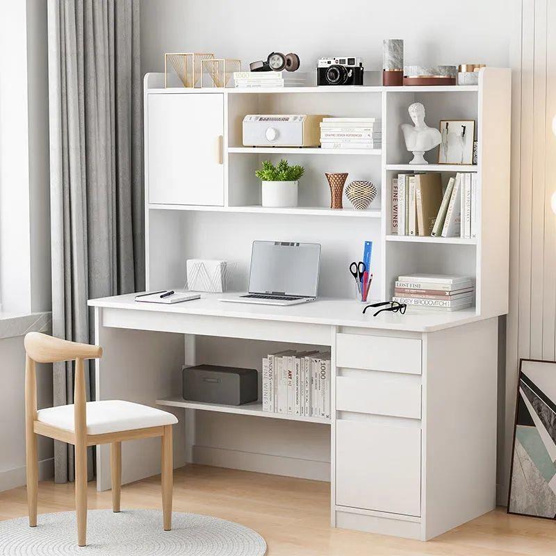 【折扣价】学生家用台式小桌子现代简约电脑桌一套子椅子书桌书柜