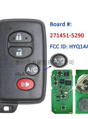 适用于丰田普锐斯10-15年314.3频率271451-5290FCC:HYQ14ACX