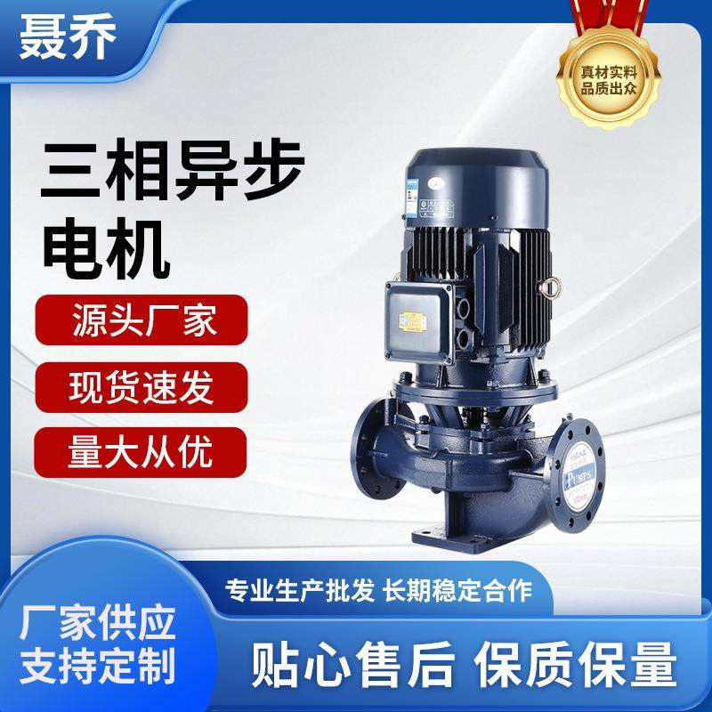 IRG立式管道离心泵380V冷热水循环泵锅炉耐高温管道泵高温耐受